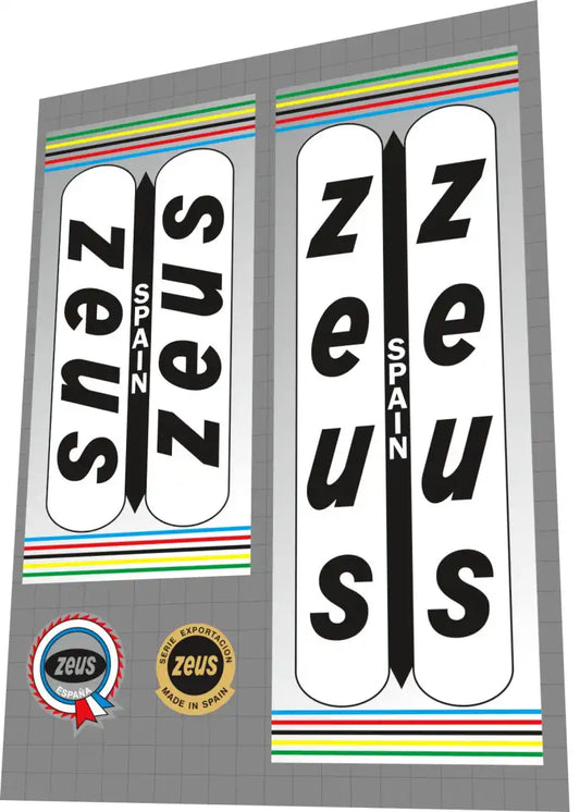 Zeus Frame Decal Set