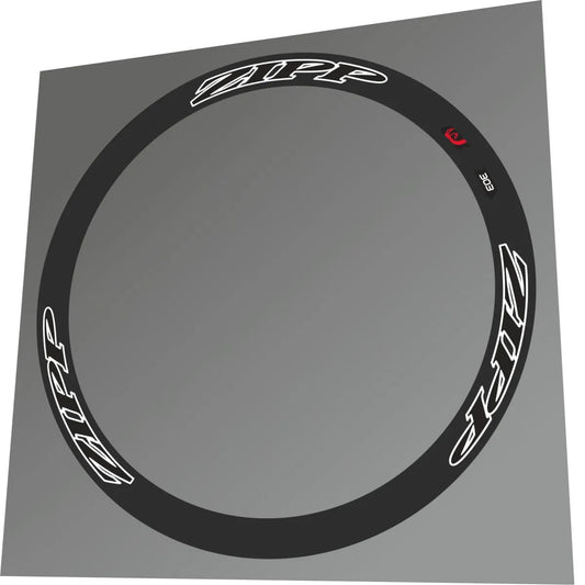 2013 Zipp 303 Firecrest Tubular Beyond Black Rim Decal Set