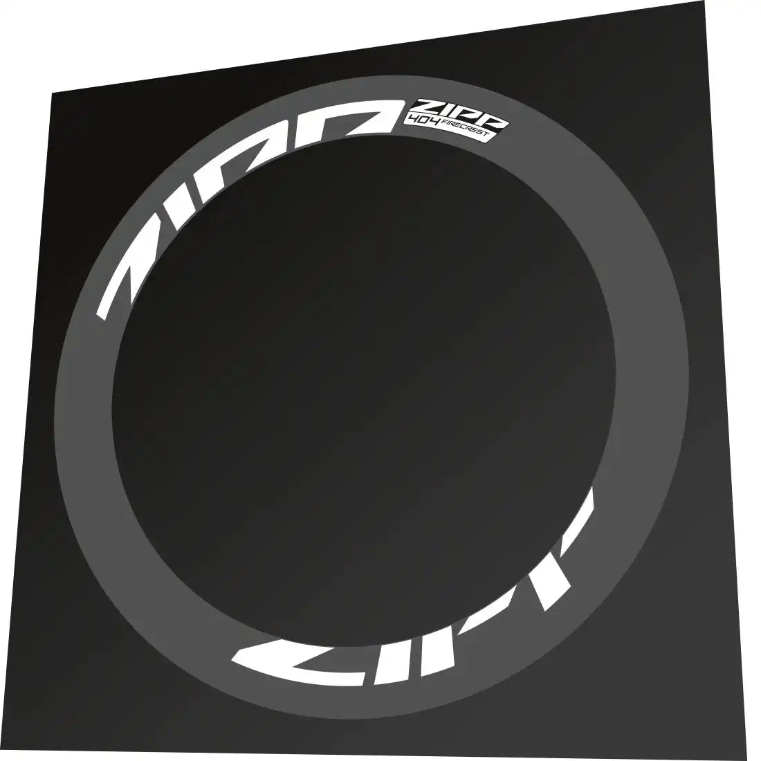 Zipp 404 Firecrest White Rim Decal Set - 2022